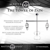 Master Series The Tower of Pain Nipple Clamps